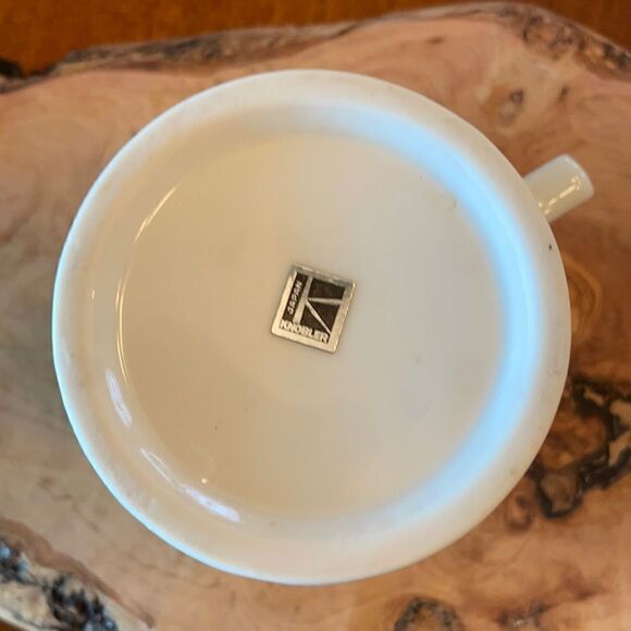 Knobler Japan Ceramic White Gold Grandma M… - Picture 3 of 5